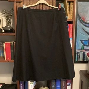 Talbots wool gabardine skirt